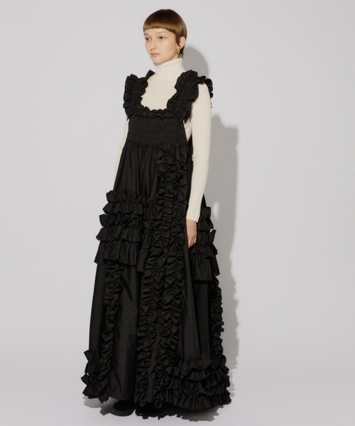 PERNA ホイップランダムフリルワンピース　L ホイップランダムフリルワンピース（ワンピース）｜PERNA（ペルナ）の