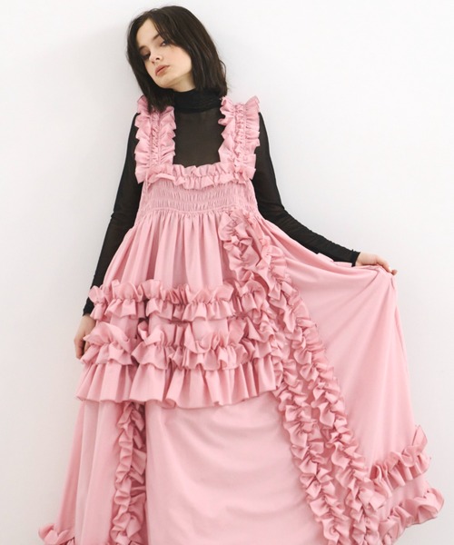 ホイップランダムフリルワンピース（ワンピース）｜PERNA（ペルナ）の