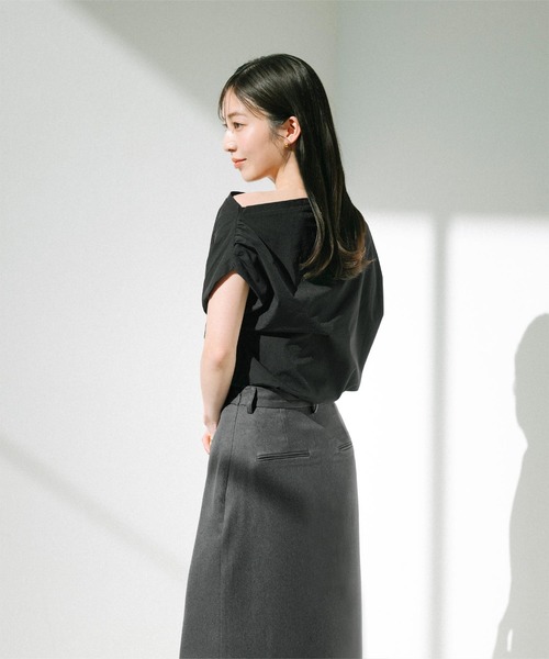 AND MARY 半袖オフショルダートップス 黒 お値下げ 楽天市場