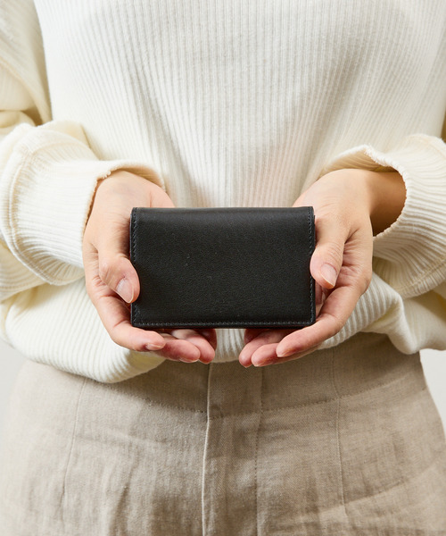 A_W アウ / CARD CASE フルグレインカーフレザーカードケース 名刺入れ 