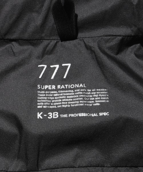 K-3B（ケースリービー）の「K-3B 777_A3L "THE PROFESSIONAL SPEC" 7WAYダウン 2024（ダウンジャケット/コート・メンズ・ブラック×ブラック/ブラック×カーキ・L/XL/S/M）」の18枚目の写真