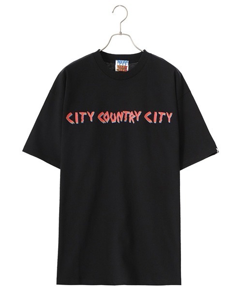 CITY COUNTRY CITY / シティー カントリー シティー：Cotton T-shirt_City Country City：CCC-241T012[WAX]（Tシャツ/カットソー）｜CITY COUNTRY CITY（シティーカントリーシティー）