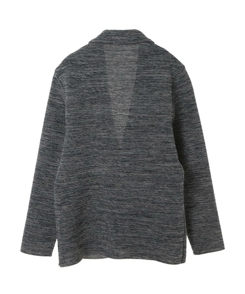 MEN'S BIGI(メンズビギ)の「3色撚りニットジャケット(テーラードジャケット・メンズ・ネイビー/グリーン・02/03/04)」の9枚目の写真