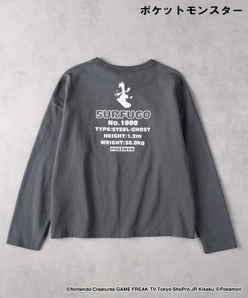 Right-on(ライトオン)の「【POKEMON】長袖Tシャツ(Tシャツ/カットソー・キッズ・ブルー/ホワイト/グレー/ブラック・110/120/130/140/150)」の15枚目の写真