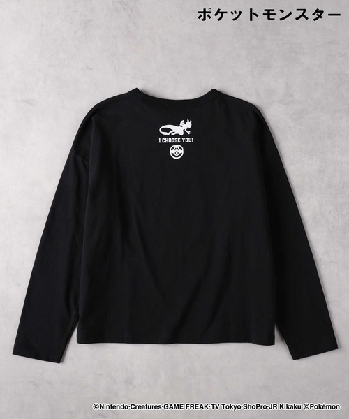 Right-on(ライトオン)の「【POKEMON】長袖Tシャツ(Tシャツ/カットソー・キッズ・ブルー/ホワイト/グレー/ブラック・110/120/130/140/150)」の22枚目の写真