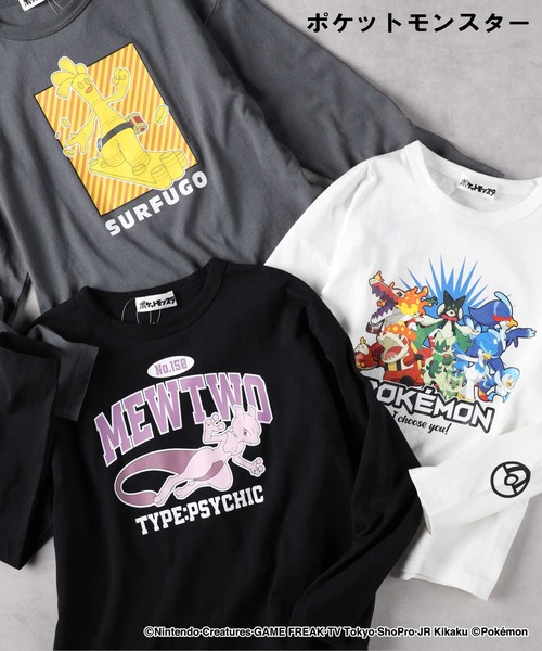セール】【POKEMON】長袖Tシャツ（Tシャツ/カットソー）｜Right-on