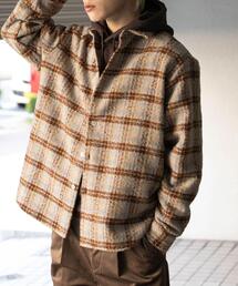 SENSE OF PLACE by URBAN RESEARCH | ブークレチェックルーズシャツ(シャツ/ブラウス)