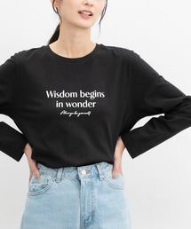シネマクラブ CINEMA CLUB ボートネックTシャツ トップス