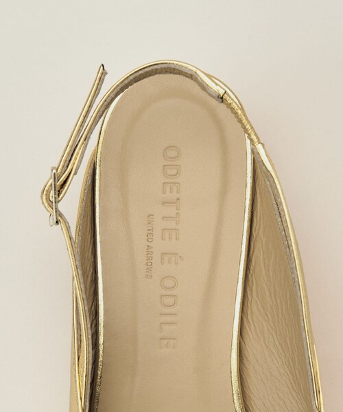 ODETTE E ODILE（オデットエオディール）の「スクエアバックベルト パンプス40↓↑（パンプス・レディース・ブラック/レッド/ゴールド/ベージュ・21.5cm/22cm/22.5cm/23cm/23.5cm/24cm/24.5cm/25cm）」の17枚目の写真