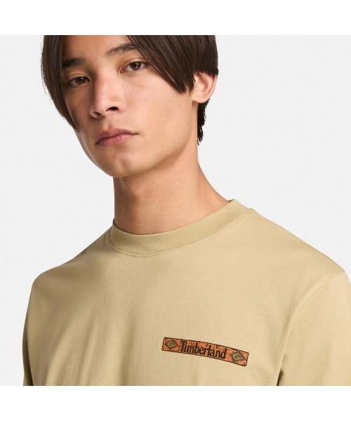 セール】メンズ 半袖 WWES バック グラフィック Tシャツ（T