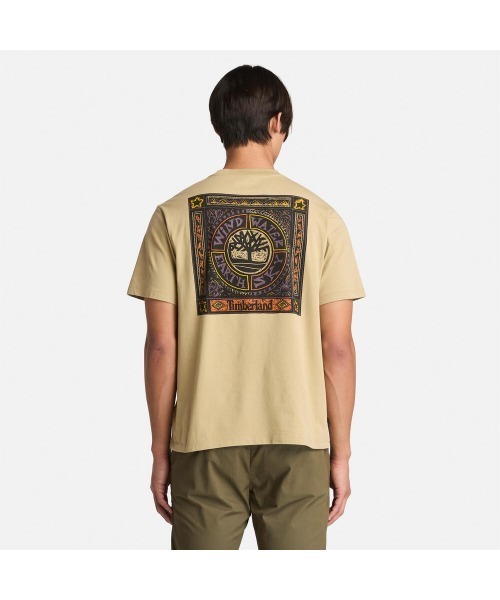 セール】メンズ 半袖 WWES バック グラフィック Tシャツ（T