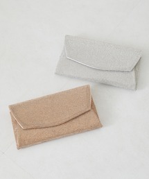 ラインストーンレタークラッチバッグ/MOB014