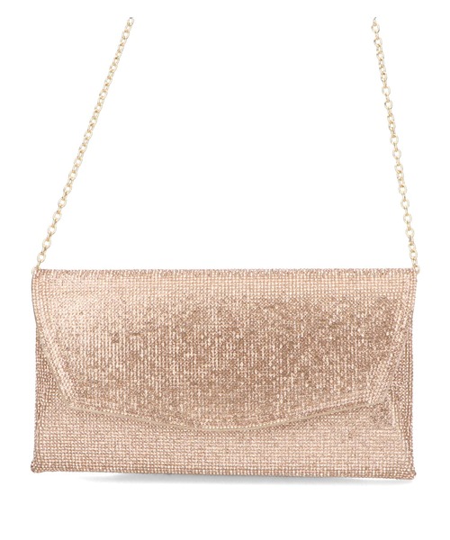 ORiental TRaffic（オリエンタルトラフィック）の「ラインストーンレタークラッチバッグ/MOB014（クラッチバッグ・レディース・ゴールド・ﾌﾘ-）」の11枚目の写真