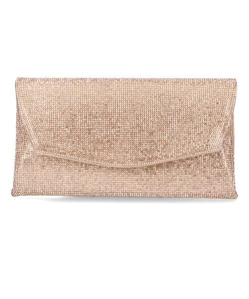 ORiental TRaffic（オリエンタルトラフィック）の「ラインストーンレタークラッチバッグ/MOB014（クラッチバッグ・レディース・ゴールド・ﾌﾘ-）」の8枚目の写真