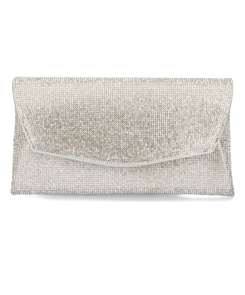 ORiental TRaffic（オリエンタルトラフィック）の「ラインストーンレタークラッチバッグ/MOB014（クラッチバッグ・レディース・ゴールド・ﾌﾘ-）」の2枚目の写真