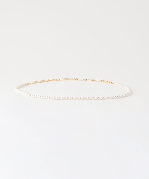 green label relaxing(グリーンレーベルリラクシング)の「異素材コンビ チェーンベルト(ベルト・レディース・ゴールド・FREE)」の6枚目の写真