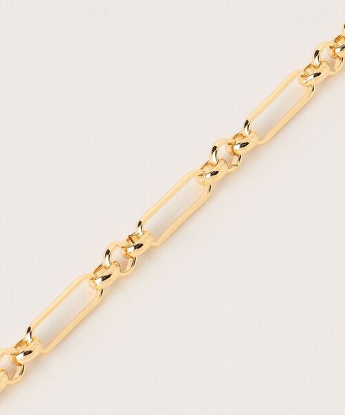 green label relaxing(グリーンレーベルリラクシング)の「異素材コンビ チェーンベルト(ベルト・レディース・ゴールド・FREE)」の8枚目の写真