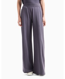 EMPORIO ARMANI EA7（エンポリオアルマーニイーエーセブン）の「※ <オンライン限定>【エンポリオ アルマーニ EA7】Core Lady ワイドレッグパンツ ストレッチコットン（スウェットパンツ）」