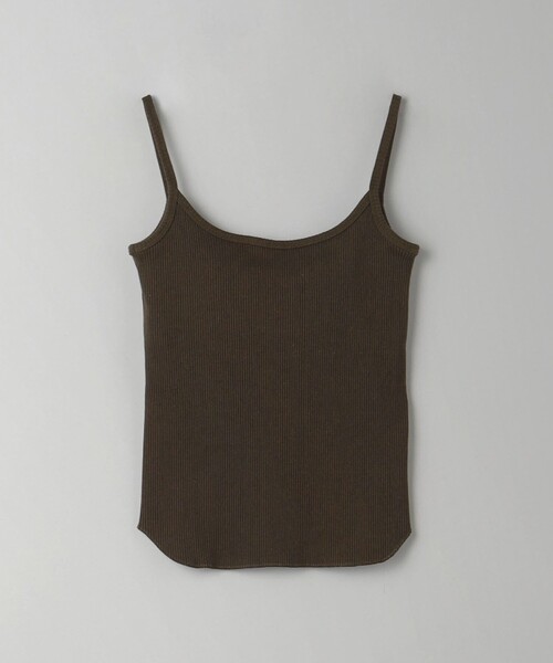 BEAUTY&YOUTH UNITED ARROWS（ビューティーアンドユースユナイテッドアローズ）の「コットンリブ ブラキャミソール（キャミソール・レディース・ダークブラウン/オフホワイト/ブラック・FREE）」の13枚目の写真