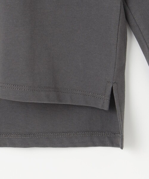 23区(ニジュウサンク)の「【SLOW/一部店舗限定】MVSコットン フレア袖 ロゴTシャツ(Tシャツ/カットソー・レディース・グレー系/ホワイト系/サックスブルー系・38)」の10枚目の写真