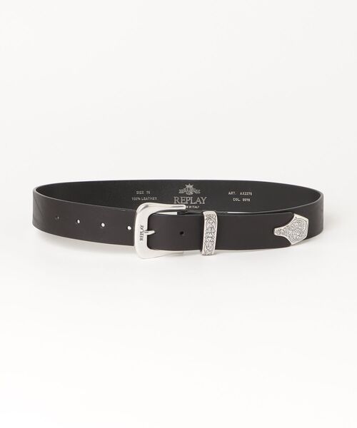 ユニセックスハイドレザーベルト（ベルト）｜REPLAY（リプレイ）の