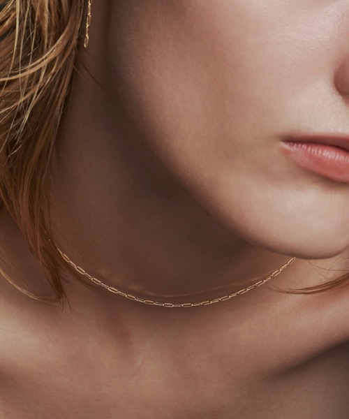 美品les bon bonルボンボンK18 ドロップネックレスSイエローゴールド 18金コレクション les bon bon précieux（ル ボンボン