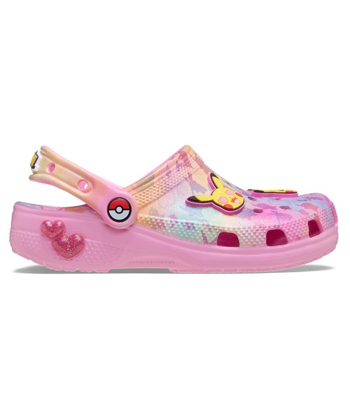 crocs(クロックス)の「CROCS/クロックス キッズ サンダル ポケモン ピカチュー KIDS PIKACHU PINK CLASSIC 211229-90H(サンダル・キッズ・ピンク系その他・19cm/20cm/21cm/18cm)」の4枚目の写真