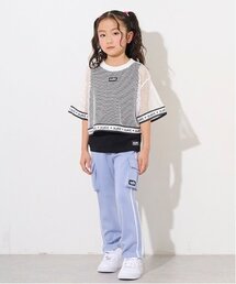 エックスガール　ステージス　パーカー　フレアパンツ　140cm X-girl Stages パンツ ストレッチフレアパンツ キッズ 子供服