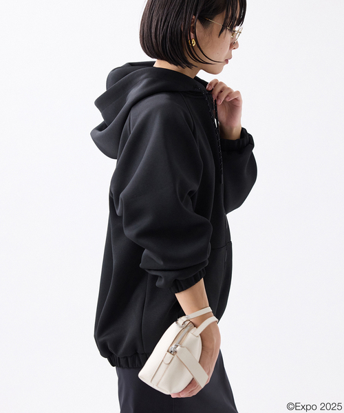 IENA(イエナ)の「MIZUNO × OSAKA EXPO2025 別注 ジップアップ フーディー(パーカー・レディース・ブラック・SMALL)」の9枚目の写真