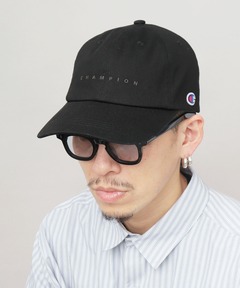 深め ロングビル つば長 コットンキャップ（キャップ）｜Champion