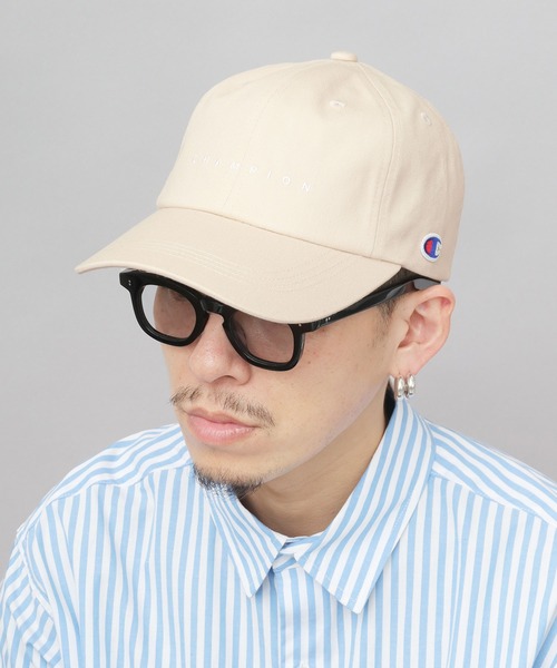 Champion（チャンピオン）の「ツイル ロングビル ハイキャップ つば長 深め（キャップ・メンズ・ベージュ/チャコール/ブラック・FREE）」の11枚目の写真