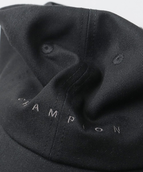 Champion（チャンピオン）の「ツイル ロングビル ハイキャップ つば長 深め（キャップ・メンズ・ベージュ/チャコール/ブラック・FREE）」の17枚目の写真