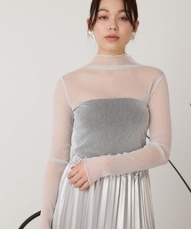 Edit Sheen | ラメシアーメロウハイネック(Tシャツ/カットソー)