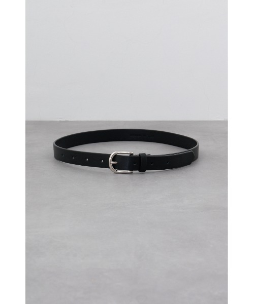 AZUL by moussy（アズールバイマウジー）の「フェイクレザープレーンベルト（ベルト・レディース・ブラック/ブラウン・FREE）」の8枚目の写真