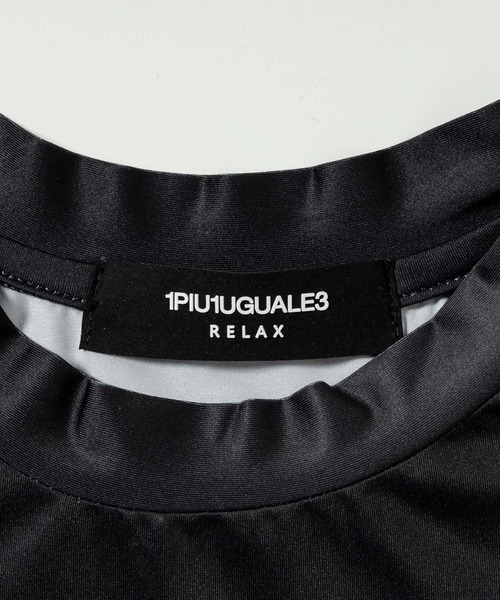 1PIU1UGUALE3 RELAX (ウノピゥウノウグァーレトレ リラックス)の「1PIU1UGUALE3 RELAX(ウノピゥウノウグァーレトレ リラックス)グラデーション ランニング半袖Tシャツ (軽量/ストレッチ性)(Tシャツ/カットソー・メンズ・ブラック/ホワイト・S/M/L/XL/XXL)」の21枚目の写真