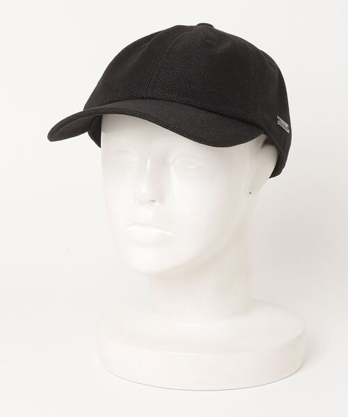 ORCIVAL（オーシバル）の「ORCIVAL (オーシバル）H0362　LAFFIA LIKE CLOTH 6P　CAP（キャップ・レディース・ブラック/ベージュ・F）」の4枚目の写真