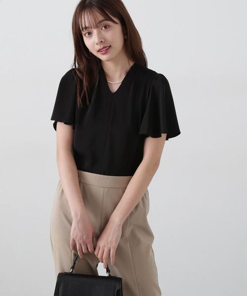 PROPORTION BODY DRESSING(プロポーションボディドレッシング)の「パールポイントタックブラウス / 1215110401(シャツ/ブラウス・レディース・ホワイト/ピンク/ブルー/ブラック・MEDIUM/SMALL)」の20枚目の写真