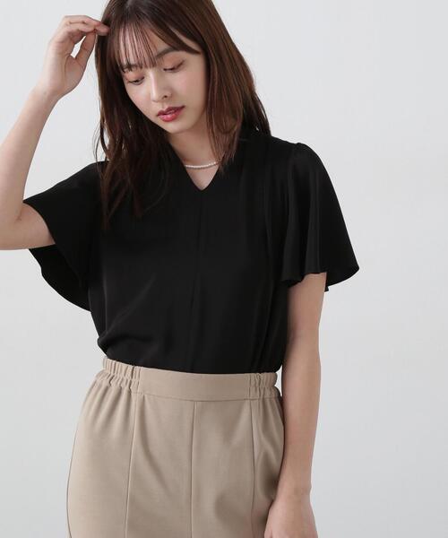 PROPORTION BODY DRESSING(プロポーションボディドレッシング)の「パールポイントタックブラウス / 1215110401(シャツ/ブラウス・レディース・ホワイト/ピンク/ブルー/ブラック・MEDIUM/SMALL)」の21枚目の写真