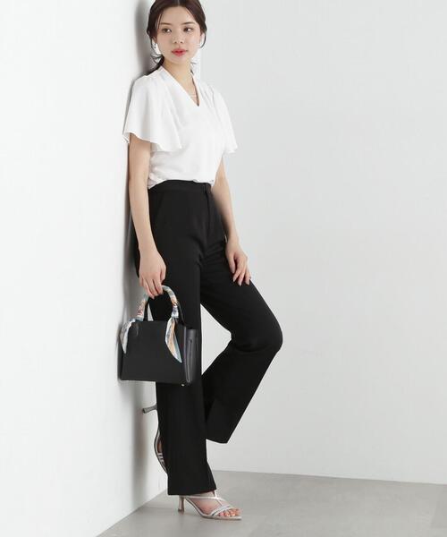 PROPORTION BODY DRESSING(プロポーションボディドレッシング)の「パールポイントタックブラウス / 1215110401(シャツ/ブラウス・レディース・ホワイト/ピンク/ブルー/ブラック・MEDIUM/SMALL)」の11枚目の写真
