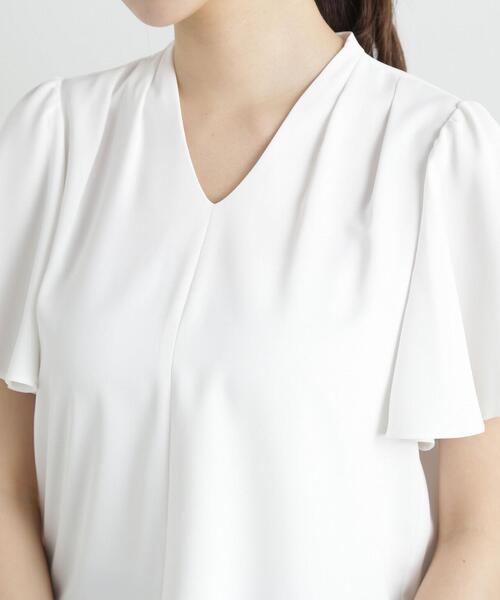 PROPORTION BODY DRESSING(プロポーションボディドレッシング)の「パールポイントタックブラウス / 1215110401(シャツ/ブラウス・レディース・ホワイト/ピンク/ブルー/ブラック・MEDIUM/SMALL)」の19枚目の写真