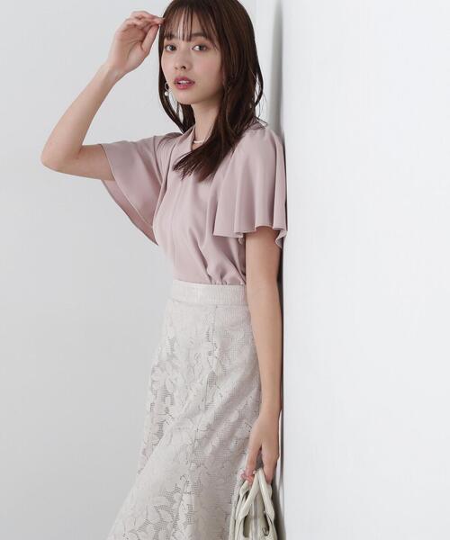 PROPORTION BODY DRESSING(プロポーションボディドレッシング)の「パールポイントタックブラウス / 1215110401(シャツ/ブラウス・レディース・ホワイト/ピンク/ブルー/ブラック・MEDIUM/SMALL)」の12枚目の写真