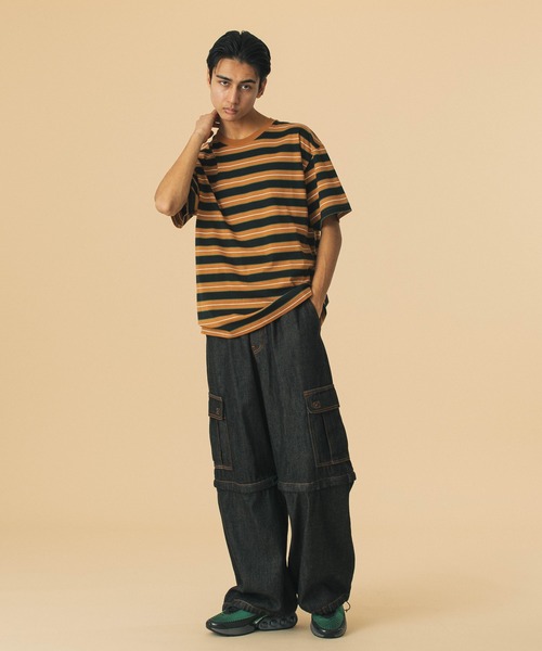 XLARGE（エクストララージ）の「DETACHABLE DENIM PANTS（デニムパンツ・メンズ・ライトグリーン/ブラック/グレー・S/M/L/XL）」の16枚目の写真