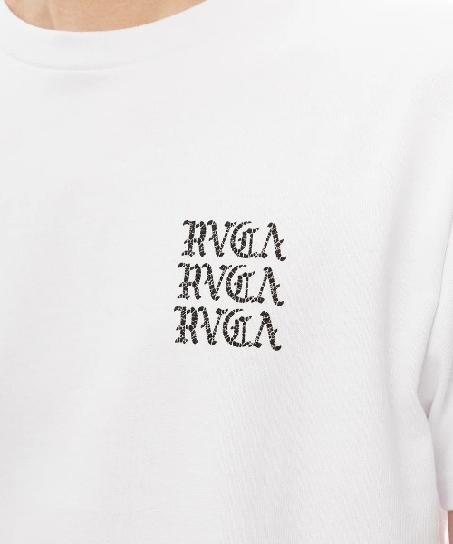 RVCA（ルーカ）の「RVCA メンズ IRON ON SS Tシャツ 【2025年春夏モデル】/ルーカバックプリント半袖Tシャツ（Tシャツ/カットソー・メンズ・ブラック/ホワイト/グリーン系その他・SMALL/MEDIUM/LARGE/X-LARGE）」の5枚目の写真