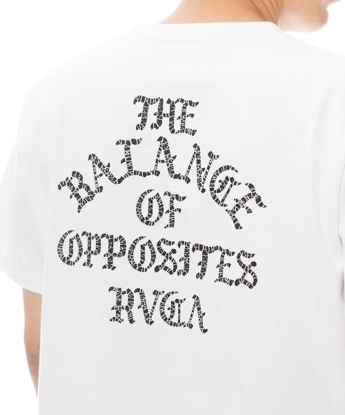 RVCA(ルーカ)の「RVCA メンズ IRON ON SS Tシャツ 【2025年春夏モデル】/ルーカバックプリント半袖Tシャツ(Tシャツ/カットソー・メンズ・ブラック/ホワイト/グリーン系その他・SMALL/MEDIUM/LARGE/X-LARGE)」の6枚目の写真