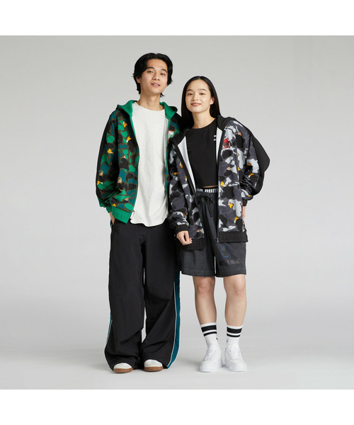 PUMA（プーマ）の「PUMA プーマ ユニセックス NEKO-san x DYLAN AOP スウェット フーディ（パーカー・メンズ・グリーン系その他/ブラック・LARGE/MEDIUM/SMALL/X-LARGE/XX-LARGE）」の15枚目の写真