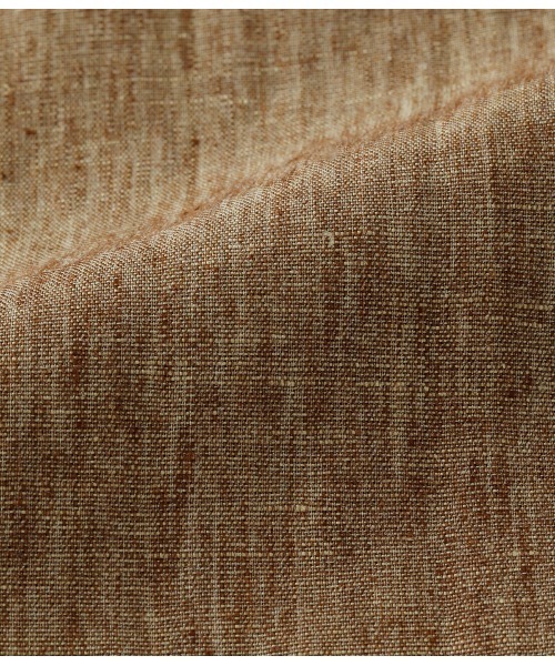 SIPULI（シプリ）の「Linen Chambray ジャンパースカート（ワンピース・レディース・ブラウン/ブルー・2）」の9枚目の写真