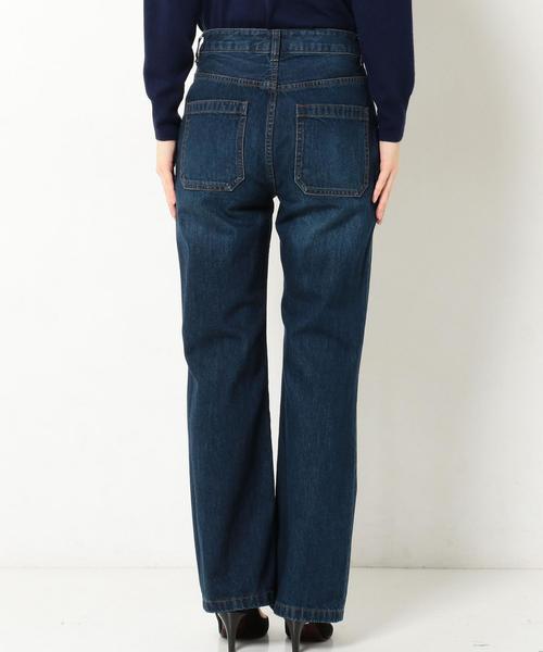 Another Edition（アナザーエディション）の「デニムバギーパンツ/AEBC DNM バギー PT◆（デニムパンツ・レディース・ライトブルー/ネイビー・SMALL/MEDIUM）」の11枚目の写真