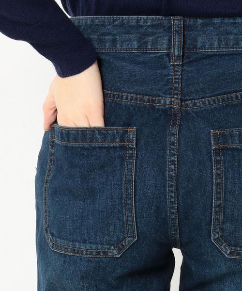 Another Edition（アナザーエディション）の「デニムバギーパンツ/AEBC DNM バギー PT◆（デニムパンツ・レディース・ライトブルー/ネイビー・SMALL/MEDIUM）」の8枚目の写真