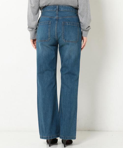 Another Edition（アナザーエディション）の「デニムバギーパンツ/AEBC DNM バギー PT◆（デニムパンツ・レディース・ライトブルー/ネイビー・SMALL/MEDIUM）」の16枚目の写真