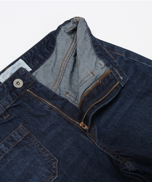 Another Edition（アナザーエディション）の「デニムバギーパンツ/AEBC DNM バギー PT◆（デニムパンツ・レディース・ライトブルー/ネイビー・SMALL/MEDIUM）」の3枚目の写真